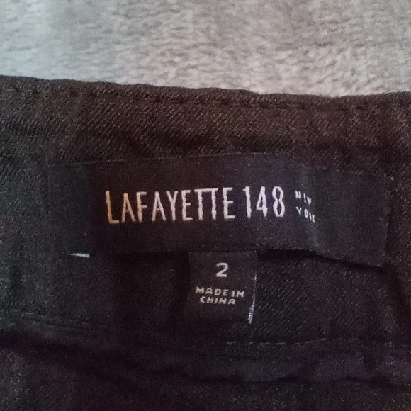 Lafayette 148 Barrow Trousers Pants Brown Size 2 Tailored‎ Fit Mid Rise Capsule - Picture 10 of 14